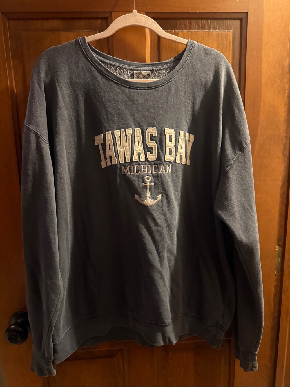 Tawas Bay Michigan Crew Neck